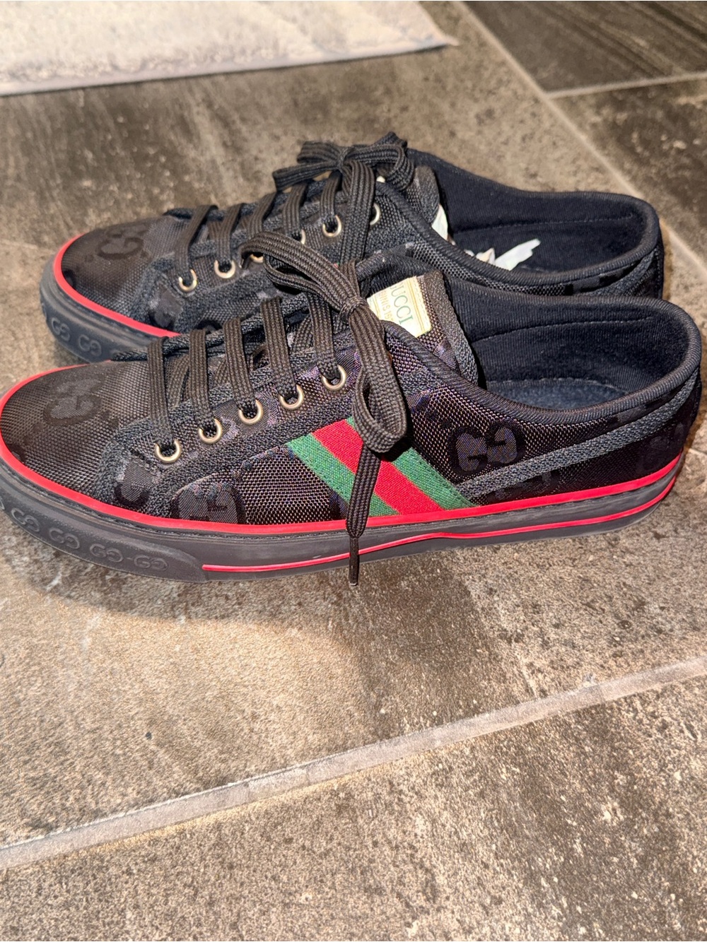 Gucci Off The Grid Tennis 1977 Low
ECONYL Black GG Green Red